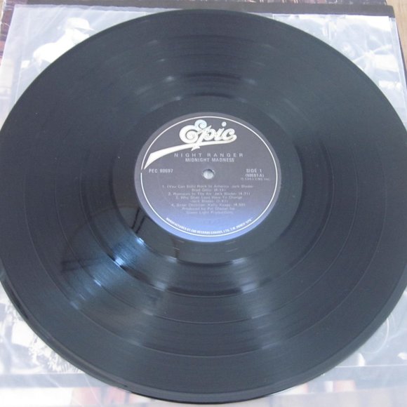 Night Ranger Midnight Madness Classic Rock Album 1983 Vinyl Record - Picture 5 of 6